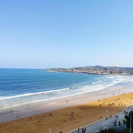 Apartamento Ezcurdia 22 Playa De San Lorenzo Primera Linea Хихон Экстерьер фото